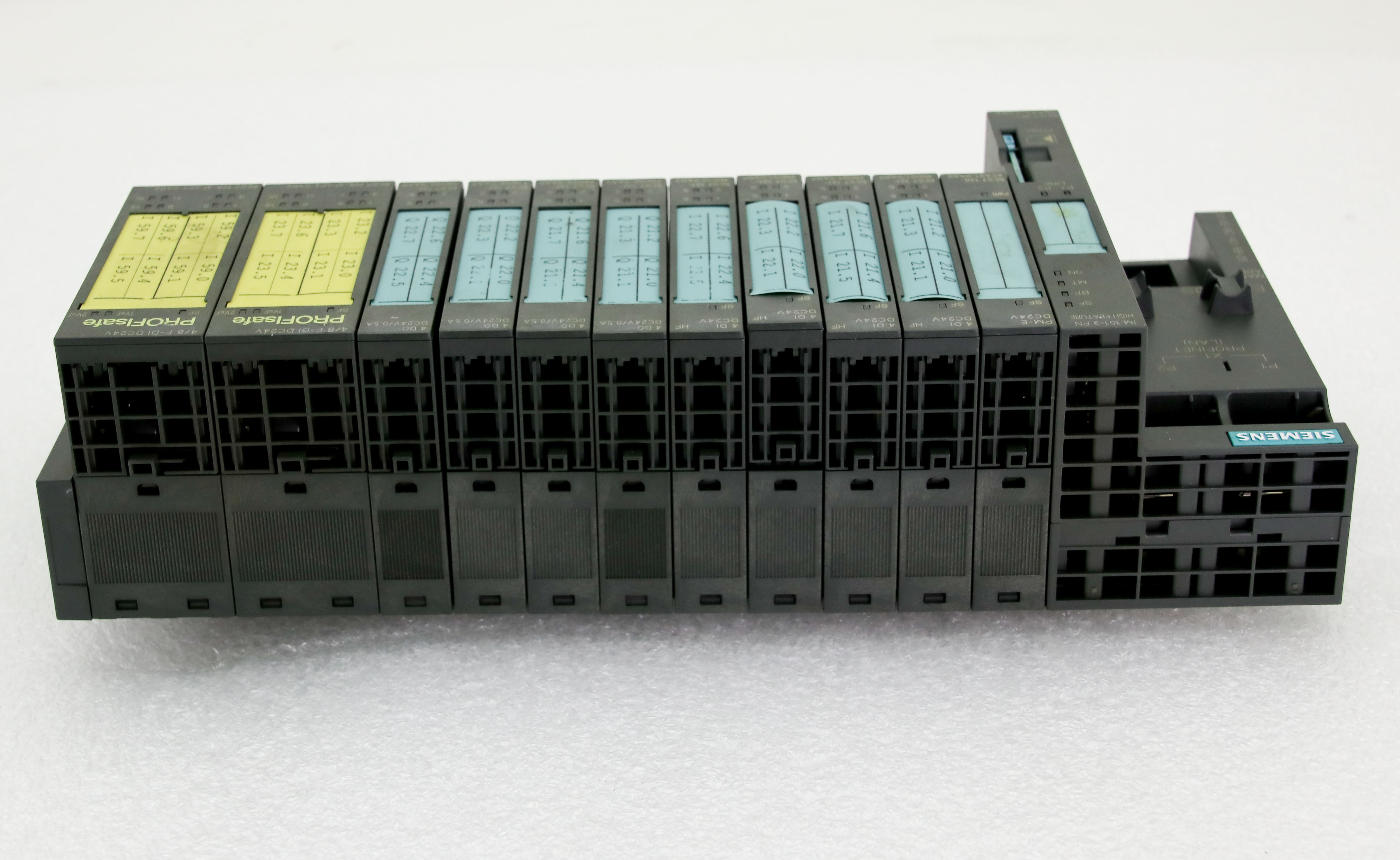 11087 SIEMENS PROFIBUS-DP 11 SLOTS INTERFACE MODULE ET 200S 6ES7